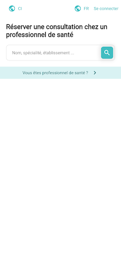 Android application AfriDoctor screenshort