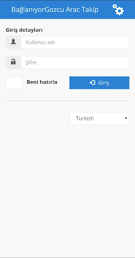 Android application Gözcü Araç Takip screenshort