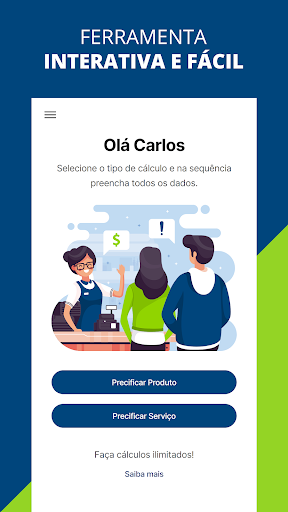 Android application Lucro Certo screenshort