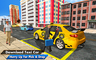 US Taxi Car Driving Simulator