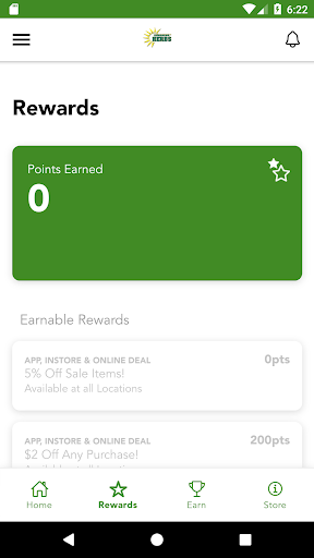 Screenshot of Sunshine Herbs Rewards