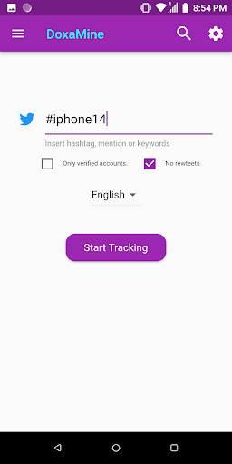 DoxaMin: Reputation Tracker Screen 2