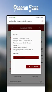 Kalender Jawa - Indonesia 2024