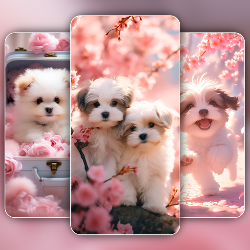 Dog Wallpaper & Cute Puppy 4K logo
