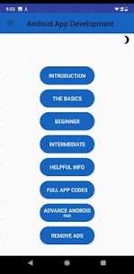 Learn Android App Development: Tutorials (MOD APK, Unlocked) v6.2.0 2