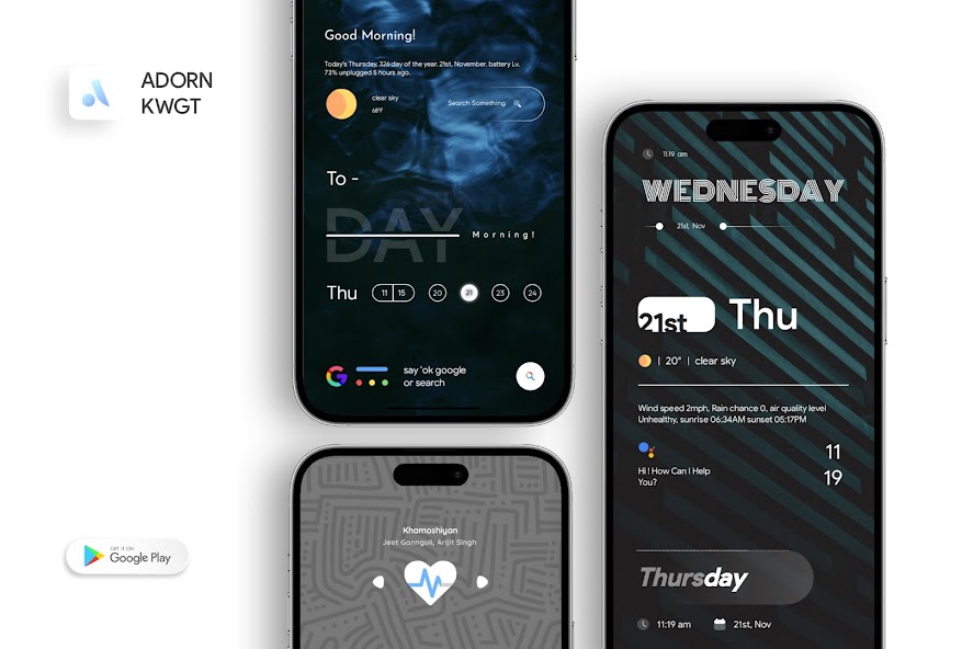 Adorn Kwgt MOD APK screenshot