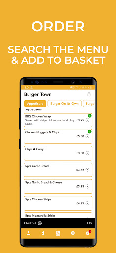 Burger Town Screen 2
