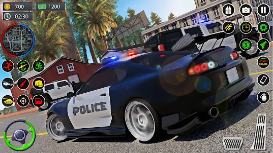 Police Car Chase Criminal Game