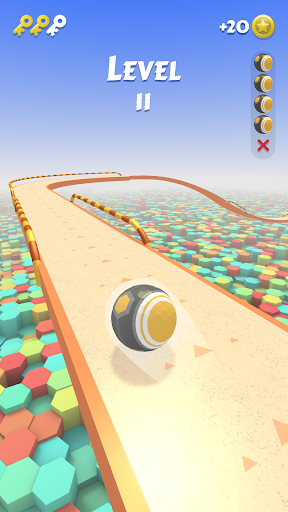 Android application Action Balls: Gyrosphere Race screenshort