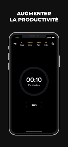 Aperçu de l'application