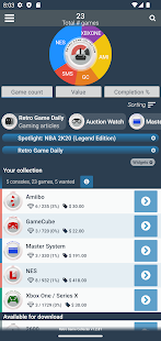 Retro Game Collector #database Capture d'écran