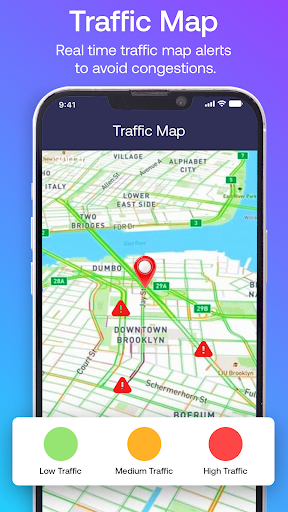 GPS Voice Live Navigation Screen 2