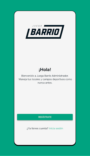 Android application Agenda Juega Barrio screenshort