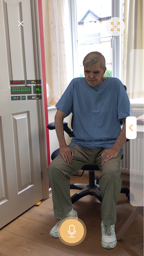 Android application HoloPatient screenshort