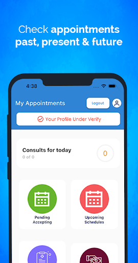 DOCTTO DOCTOR:For Doctors only Screen 3