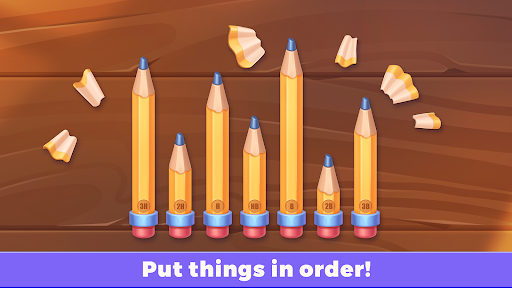 Android application Garden Puzzle - Sort It All screenshort