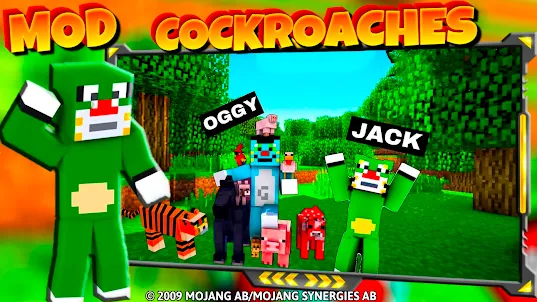 Cockroaches Mods for Minecraft