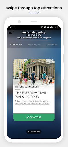 Boston Travel Guide & Tours Screen 3