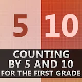 Counting by 5 and 10 icon