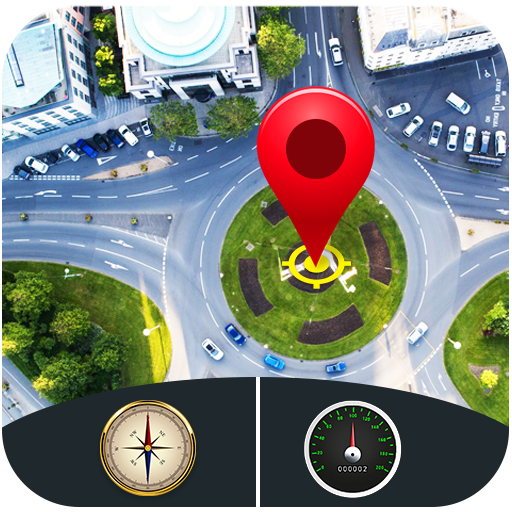 Live GPS Maps & Navigation logo