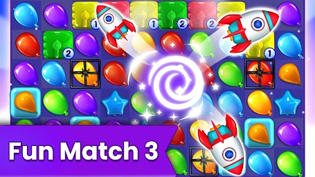 Balloon Pop: Match 3 Games