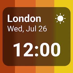 Slika ikone World Clock Widget - Time Zone