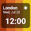 World Clock Widget - Time Zone