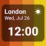 World Clock Widget - Time Zone
