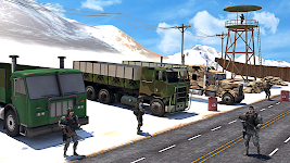 screenshot of US Army Truck Simulator