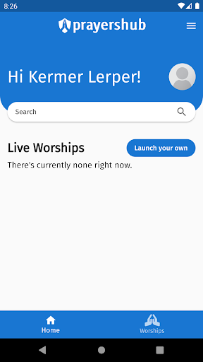 Prayershub Screen 3