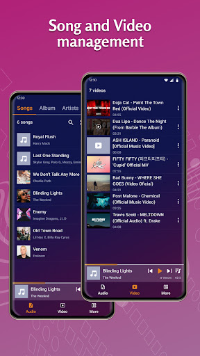 Music Player - Video Player Screen 2