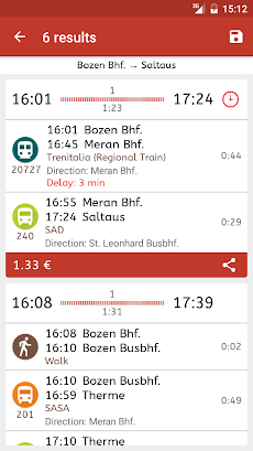 Timetable South Tyrolのおすすめ画像3