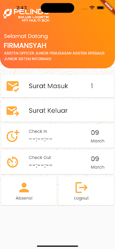Android application HR Portal MTI screenshort