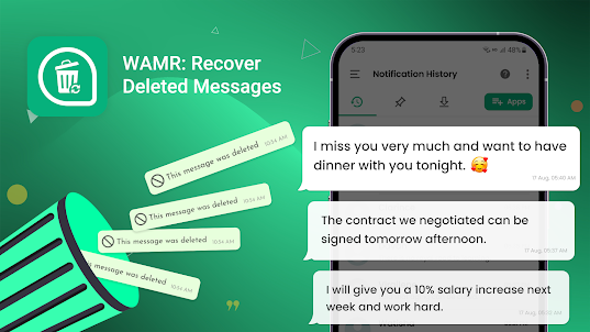 WAMR: Recover Deleted Messages