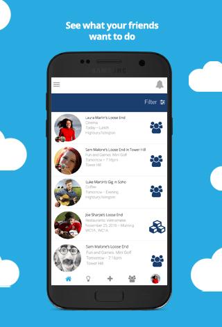 Android application Loose Ends screenshort