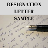 Resignation Letter Sample icon