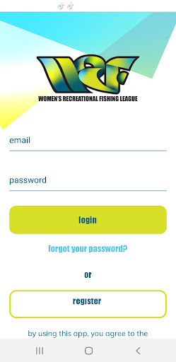 Android application Womens Rec Fishing League screenshort
