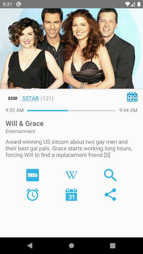 Freesat TV Listings UK Cisana Screen 3