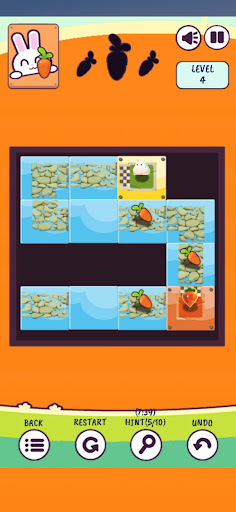 Android application Unroll Rabbit fantastic screenshort