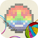 Stitch Hero - Cross Stitching Number Coloring icon
