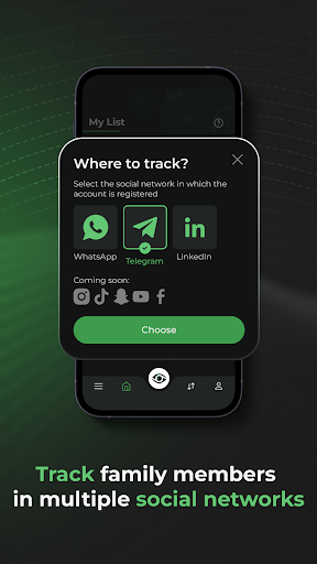 Android application Wagram - Online Status Logger screenshort