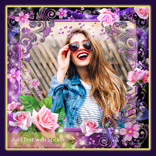 Flower Photo Frame Editor