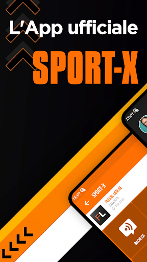 Android application SPORT-X screenshort