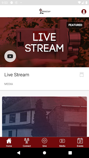Android application Germantown SDA Church screenshort