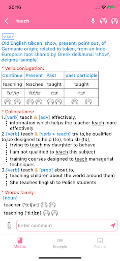 MiMiDict - English with MiMi Screen 2