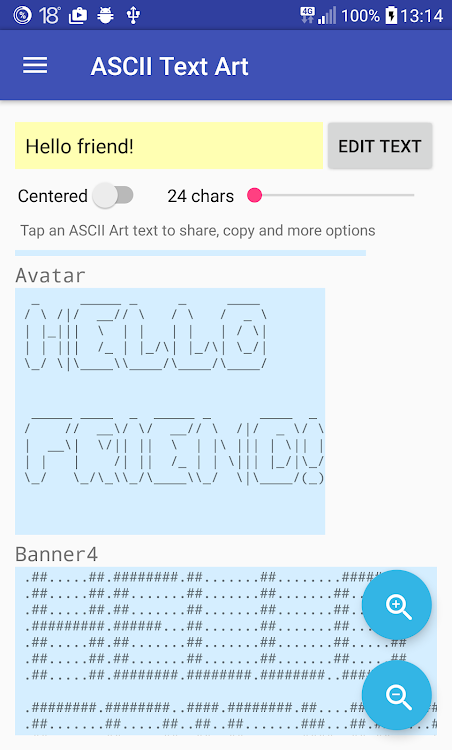 ASCII Text Art - 1.0.6 - (Android)