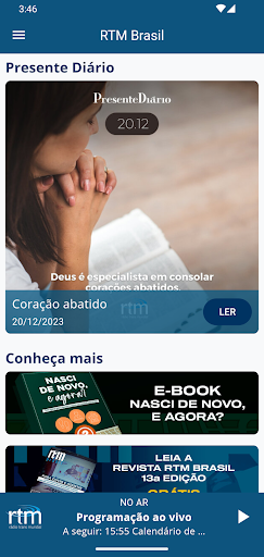 Android application RTM Brasil screenshort