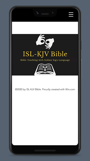 Android application ISL-KJV Bible screenshort