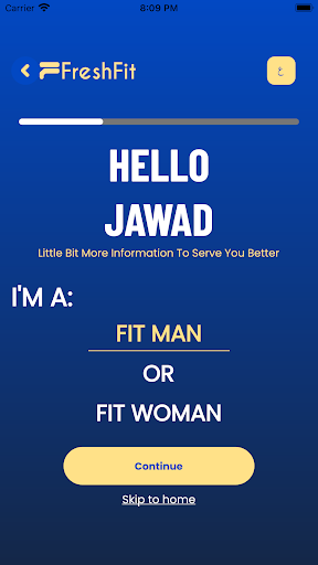 FreshFit فريش فت Screen 2