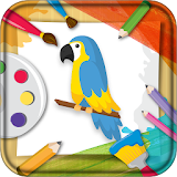 Coloring Book Birds icon
